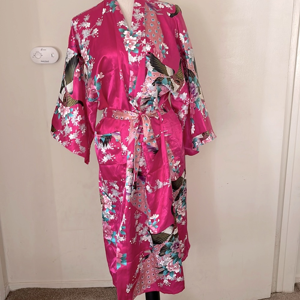 Japanese pink robe